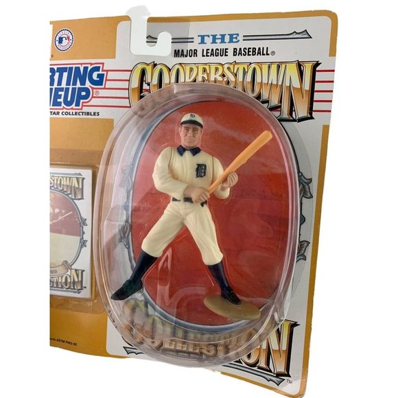 Ty Cobb 1994 Cooperstown Collection Starting Lineup and Card Detroit Tigers - Picture 2 of 7